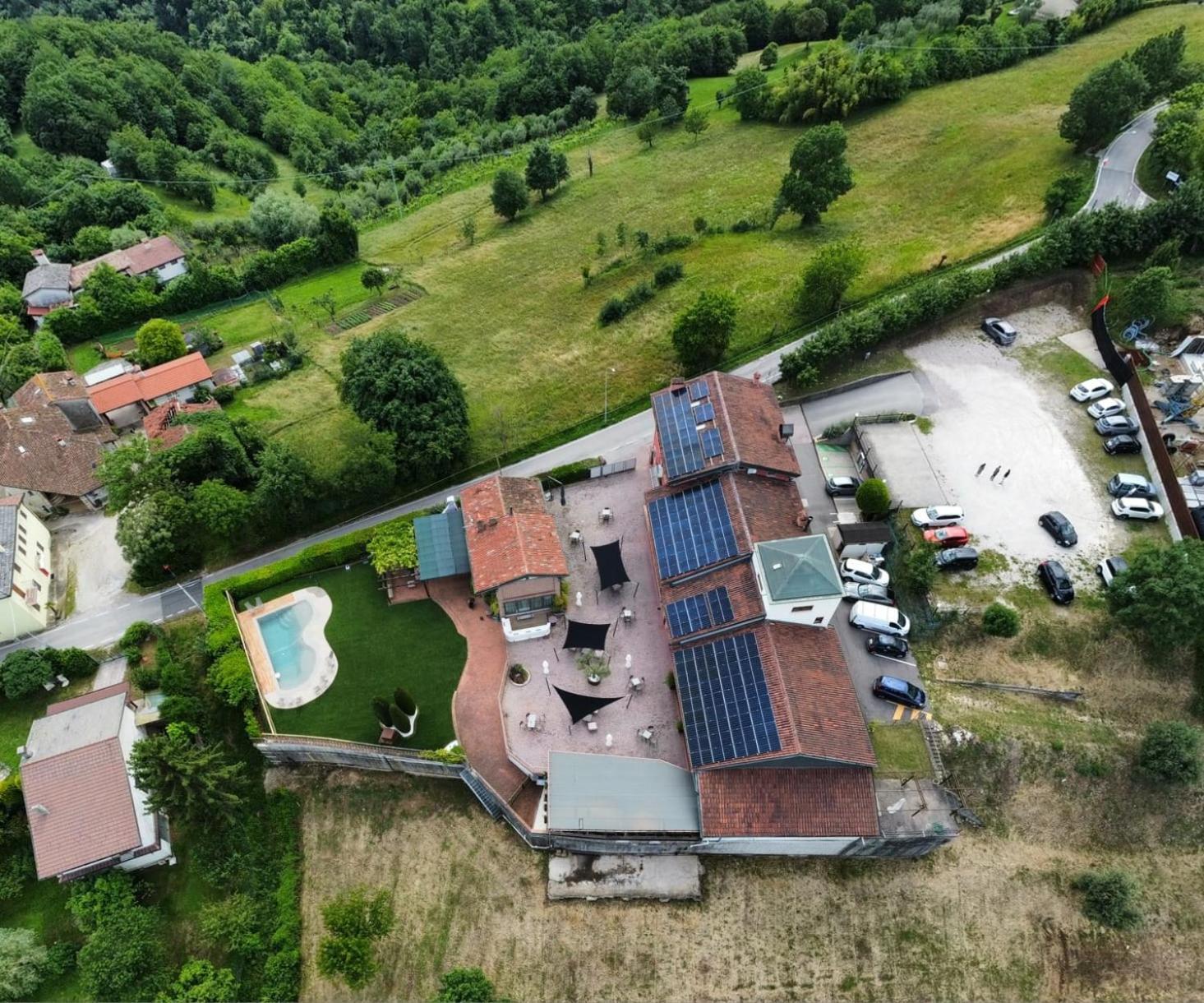 Albergo Torre Isola Vicentina Exterior foto